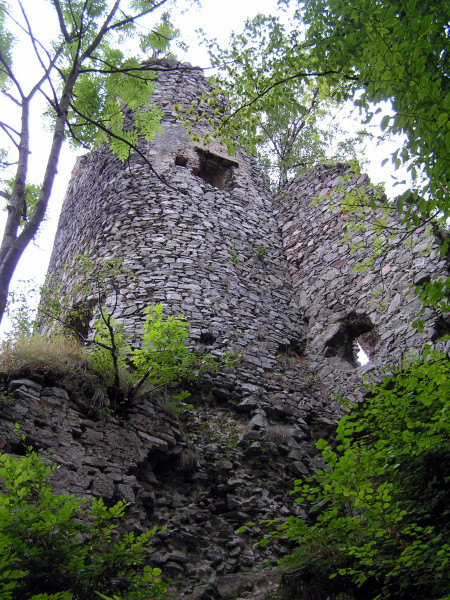 Starý hrad Strečno.