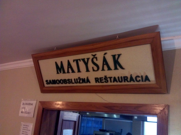 Jedáleň Matyšák